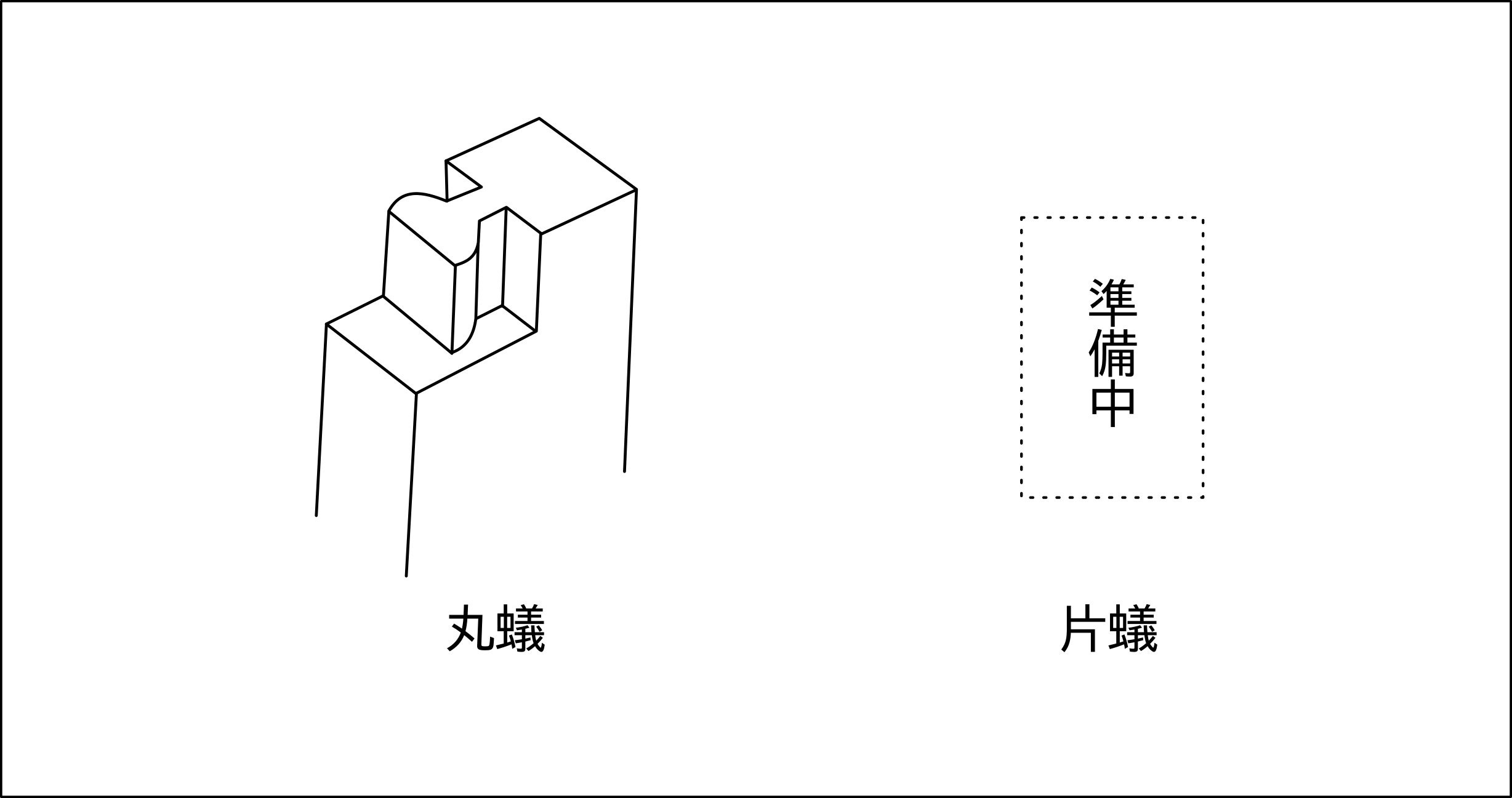 「あり」の図、変形。